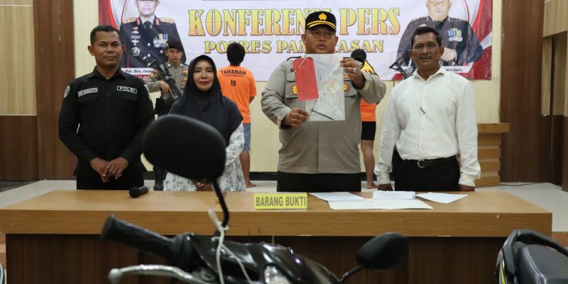 Polres Pamekasan Berhasil Amankan Pasutri Tersangka Curanmor dan Sita 15 Unit Motor
