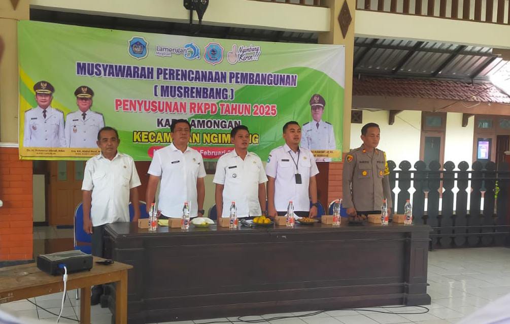 Sukseskan Prioritas Pembangunan Melalui Musrenbang RKPD Tahun 2025 Kecamatan Ngimbang Digelar