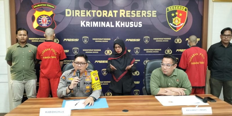 Timbun 2.2 Ton BBM Bersubsidi, 2 Warga Bartim Diamankan Ditreskrimsus Polda Kalteng