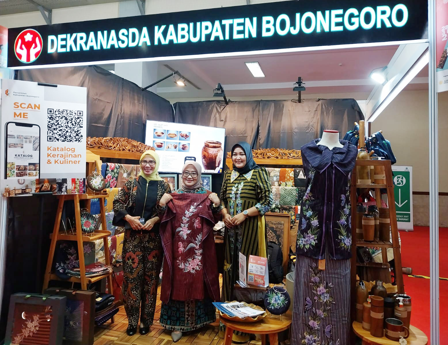 Produk Unggulan Lokal Bojonegoro Disambut Baik Pengunjung di Pameran Inacraf, Jadi Ajang Promosi Karya Pelaku UKM
