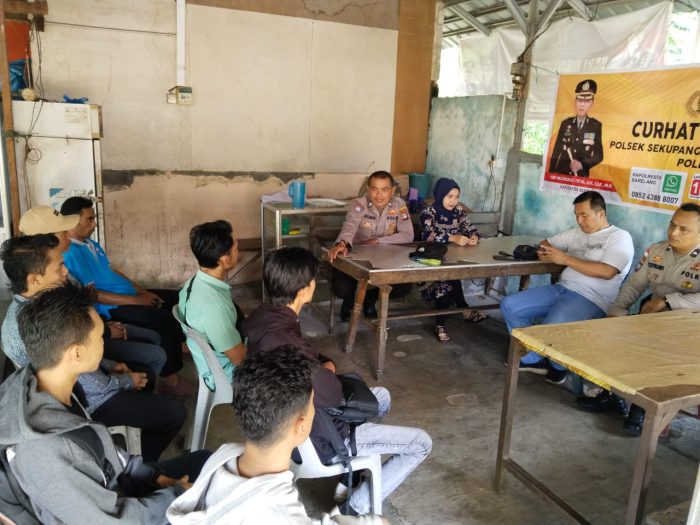 Menjelang Pemilu 2024, Polsek Sekupang Himbau Masyarakat Tingkat Keamanan Lingkungan