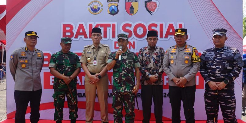 Demi Menjalin Kerukunan, Kapolres Bangkalan Dalam Rangka Bulan Bakti Bersama TNI-POLRI dan Forkopimda