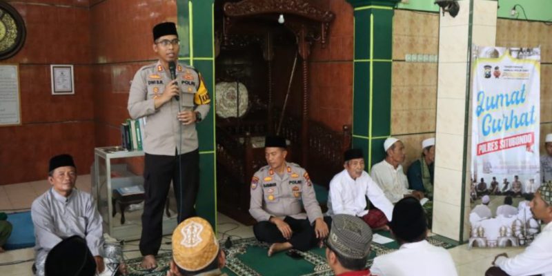 Cooling System, Kapolres Situbondo Sambang Ulama Ajak Sukseskan Pemilu 2024 Dengan Damai