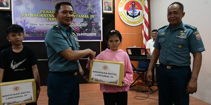 Kasih Natal Danlantamal IV Sebagai Pedoman Agar Senantiasa Menebar Cinta Kasih kedamaian