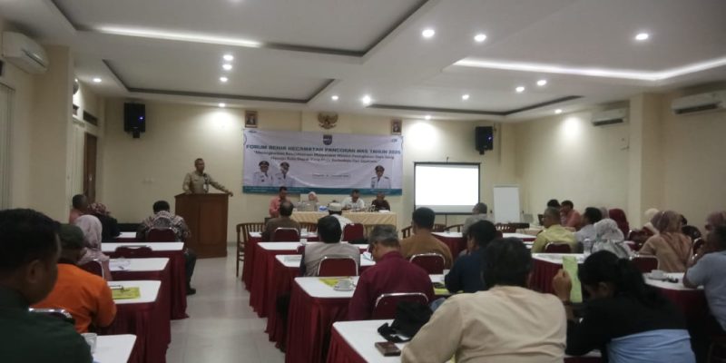 Sekda Kota Depok Drs.H.Sopian Suri MM Membuka Forum Renja Kecamatan Pancoranmas Depok
