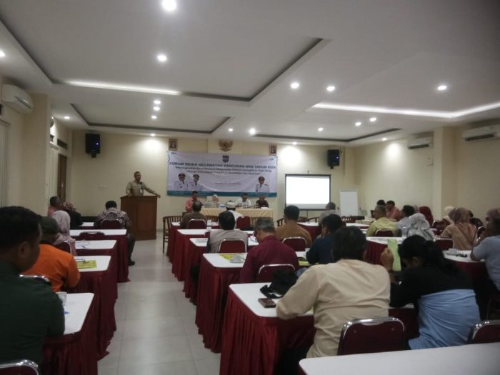 Sekda Kota Depok Drs.H.Sopian Suri MM Membuka Forum Renja Kecamatan Pancoranmas Depok