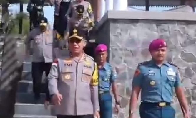Dalam Rangka Kunker Kapolda Kepri Kunjungi Sarang Petarung Malaka