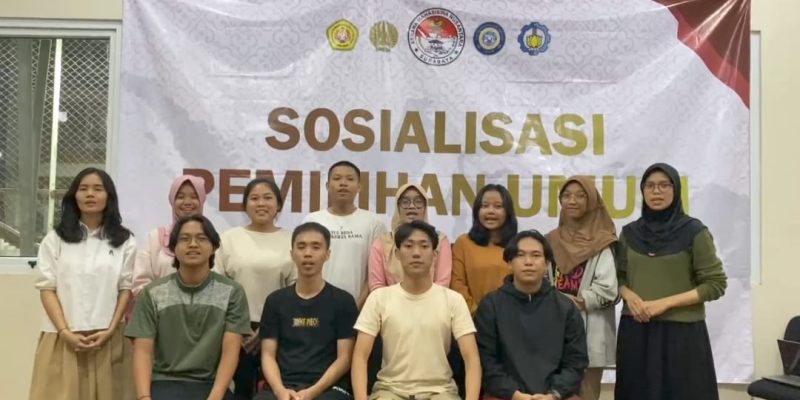 Sosialisasi Deklarasi Pemilu Tahun 2024 Yang Damai Dan Sejuk Di Asrama Mahasiswa Nusantara (AMN) Surabaya