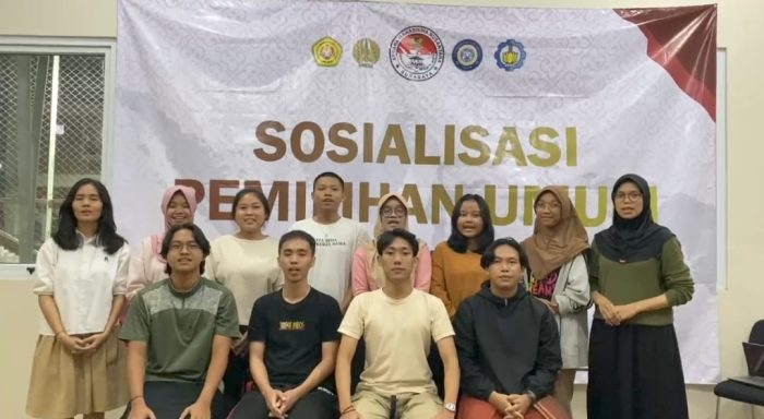 Sosialisasi Deklarasi Pemilu Tahun 2024 Yang Damai Dan Sejuk Di Asrama Mahasiswa Nusantara (AMN) Surabaya