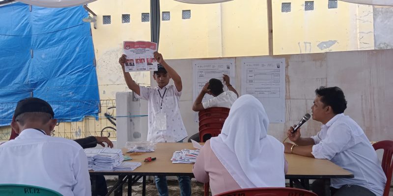 Pasangan Capres Prabowo-Gibran Menangkan Di TPS 015 Desa Bunder Kecamatan Jatiluhur, Kabupaten Purwakarta