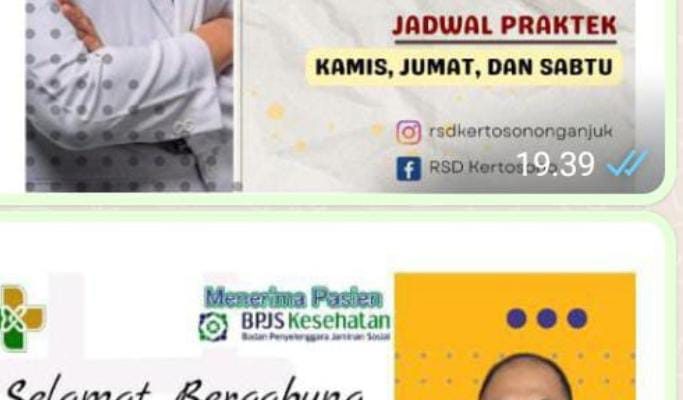 Rumah Sakit Daerah Kertosono Bekolaborasi Dengan Tergabungnya Para Dokter Spesialis