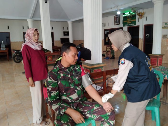 Gelar Patroli Kesehatan Sidokkes Polres Jombang Cek Kesehatan Petugas Pam Pemilu Dan KPPS