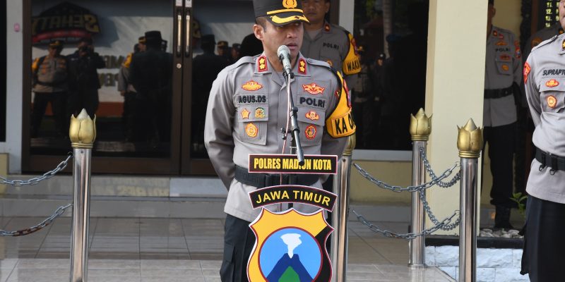Kapolres Madiun Kota Apresiasi Warga Masyarakat Pemilu 2024 Berjalan Lancar Dan Damai