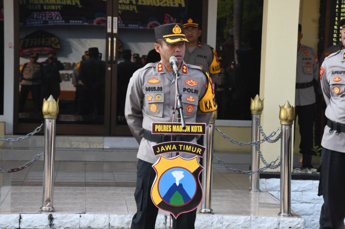 Kapolres Madiun Kota Apresiasi Warga Masyarakat Pemilu 2024 Berjalan Lancar Dan Damai