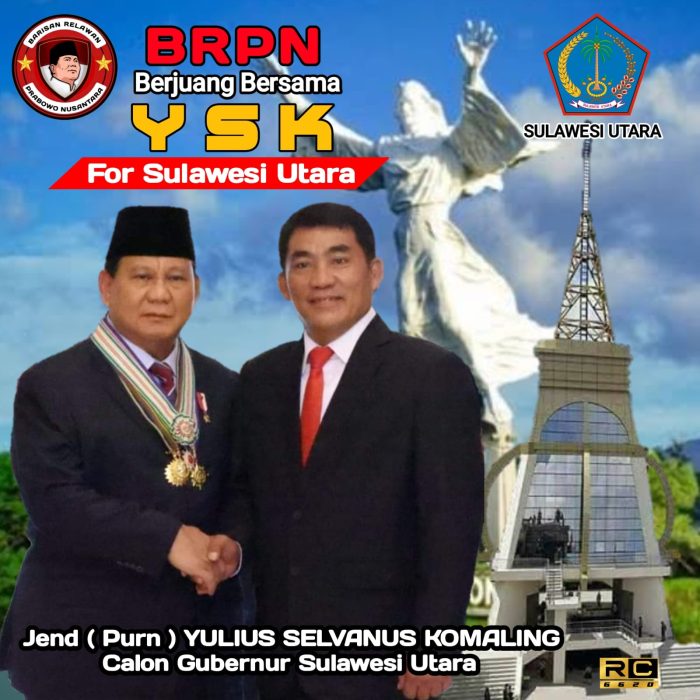 BRPN Akan Selalu Bersama Jenderal Yulius Selvanus Komaling
