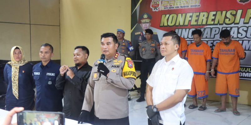 Kurang Dari 24 Jam Polresta Sidoarjo Berhasil Tangkap Pencuri Mobil Pick Up