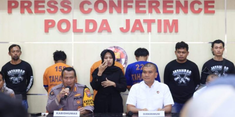Gercep Polda Jatim Berhasil Amankan Tersangka Jambret Sadis Viral di Medsos
