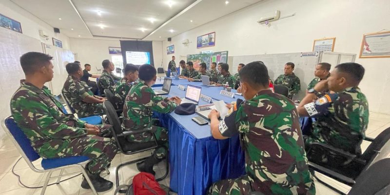 Gelar Latihan Selama 14 hari, Lantamal IV Ikuti Latihan Penyusunan Naskah TA 2024