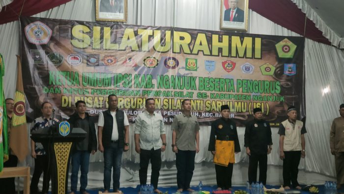 Polres Nganjuk Hadiri Silahturahmi Ipsi Kabupaten Nganjuk Bersama Pengurus & Ketua Pengurus Pencak Silat