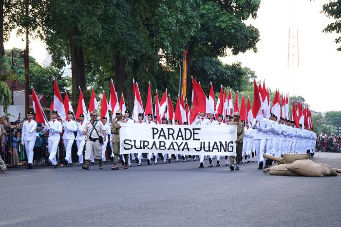 Parade Surabaya Juang Lolos Karisma Event Nusantara 2024 Kemenparekraf Ri