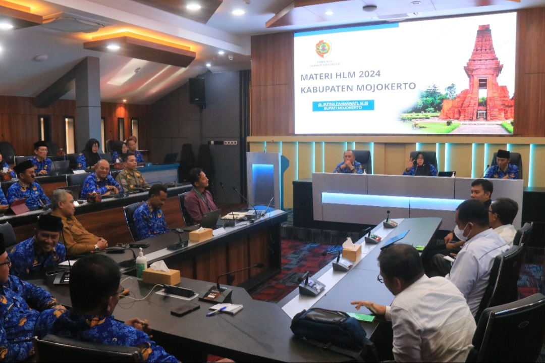 Kendalikan Stok-Harga Pangan Jelang Lebaran, Bupati Mojokerto Gelar HLM TPID