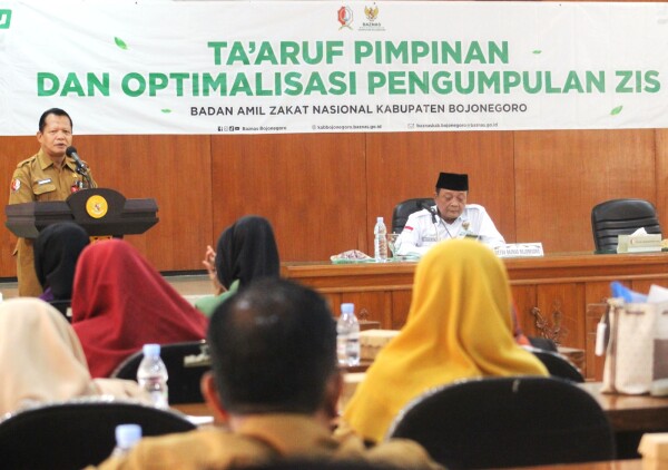 Pemkab Bojonegoro dan Baznas Akan Berkolaborasi untuk Penghimpunan Zakat dan Infaq, Bantu Atasi Masalah Sosial