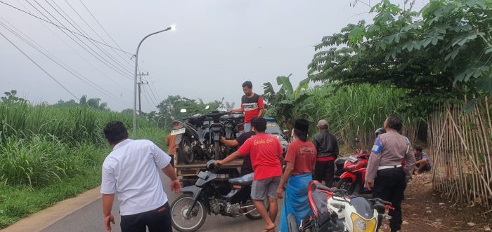 Operasi Keselamatan Semeru 2024, Polsek Sukorejo Berhasil Amankan Ranmor Balap Liar