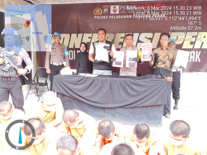 Jelang Bulan Ramadhan, Satresnarkoba Polres Pelabuhan Tanjung Perak Ungkap 17 Kasus Dan Amankan 21 Tersangka