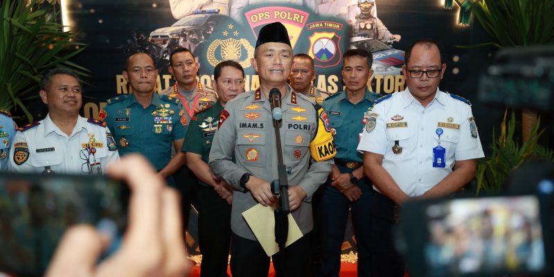 Polda Jatim Gelar Rakor Lintas Sektoral Operasi Ketupat Semeru 2024 Untuk Pengamanan Idul Fitri 1445 H