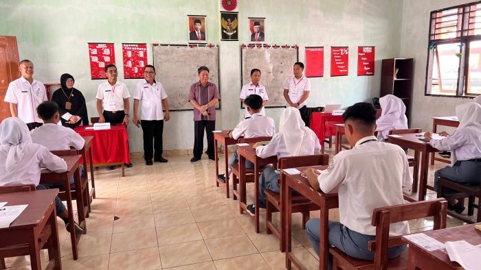 SMA N 3 Kotamobagu Gelar UAS Yang Berlangsung  Aman Tertib Dan Lancar