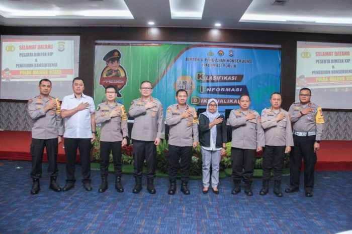Divisi Humas Polri Gelar Bimtek Dan Uji Konsekuensi Informasi Di Maluku Utara