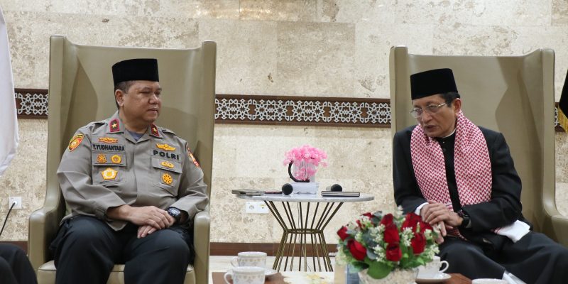 Ditemui Tim Ops NCS Polri, KH Nasaruddin Umar: Masjid Istiqlal Jadi Jembatan Pemersatu Bangsa