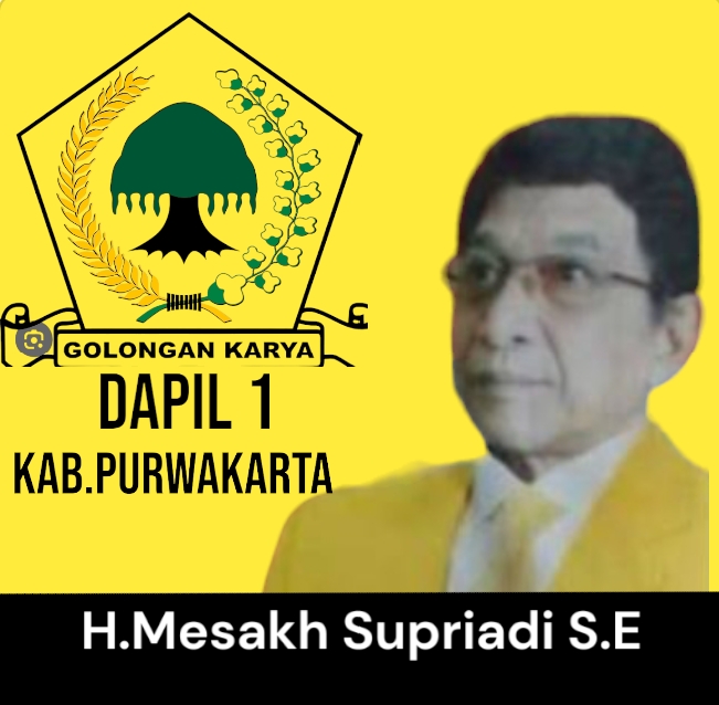Satu Kursi DPRD Purwakarta Di Dapil 1 Kota, Dipastikan Milik Caleg Dari Golkar H.Mesakh Supriadi.SE