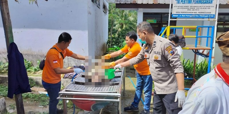 Sesosok Mayat Ditemukan di Komplek Kantor Kecamatan Paninggaran Pekalongan, Polisi Lakukan Olah TKP