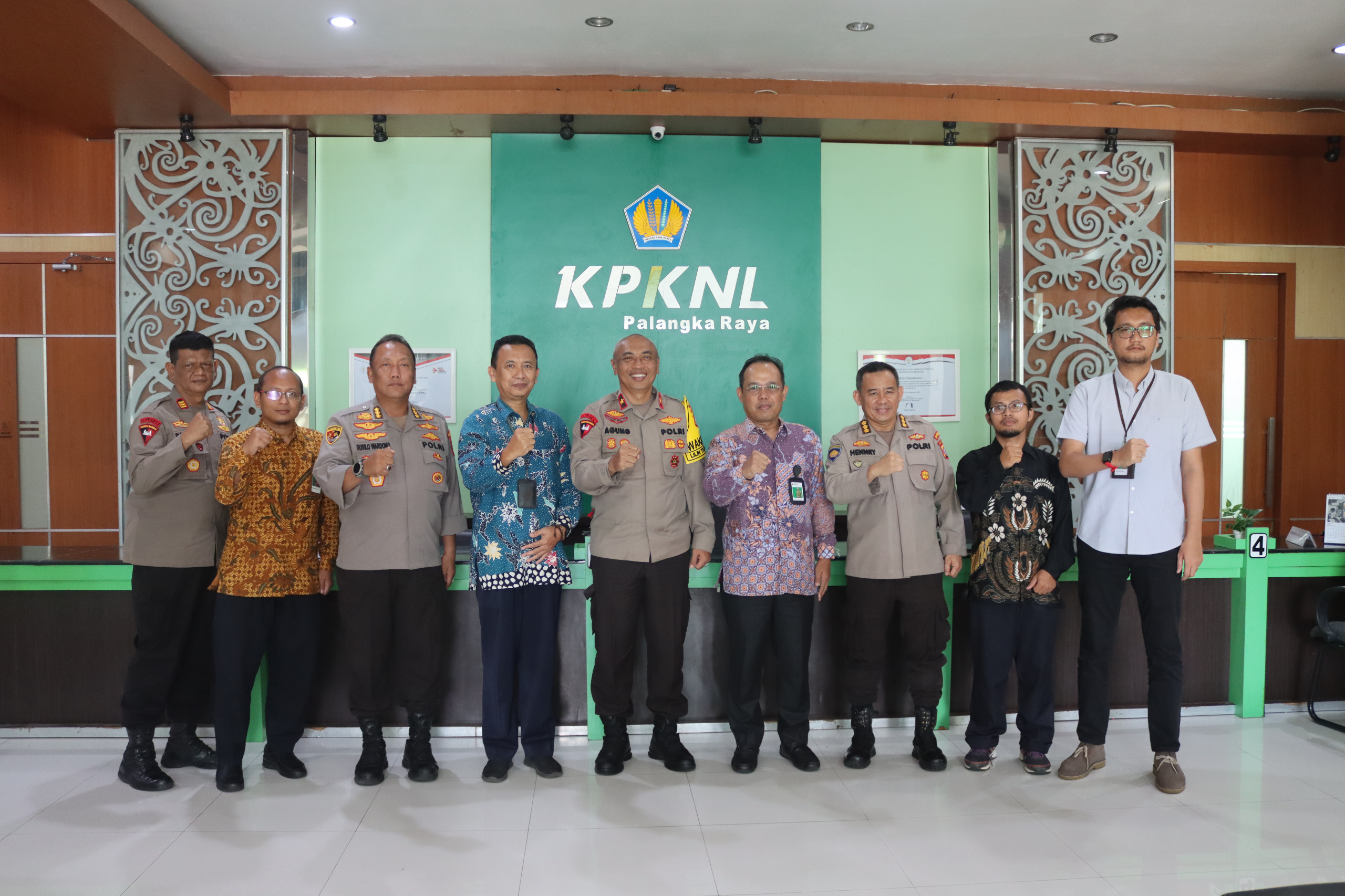 Wakapolda Kalteng Kunjungi Kantor KPKNL Palangka Raya