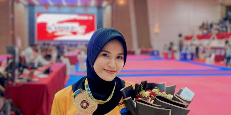 Kisah Inspiratif : Briptu Bella Kanti Asih Menjadi Juara di Kejuaraan Taekwondo Kapolri Cup 5