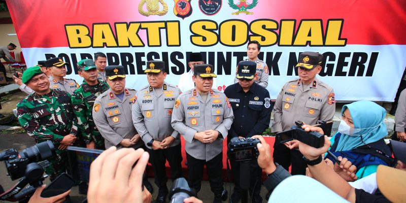 Gelar Baksos Polri Presisi Untuk Negeri di Sukabumi, Kaops NCS Polri: Jaga Persatuan dan Kesatuan