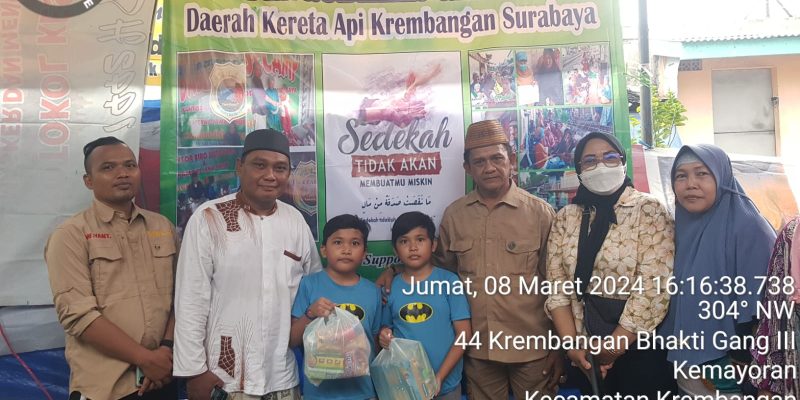 PT Tempo Bersama , Korwil Jatim Media Memoterkini Gelar Bhakti Sosial Pada Yatim Piatu dan Kaum Dhuafa Dengan Menyumbang Susu Biostime