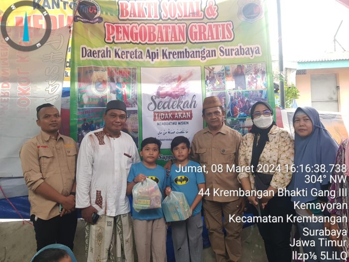 PT Tempo Bersama , Korwil Jatim Media Memoterkini Gelar Bhakti Sosial Pada Yatim Piatu dan Kaum Dhuafa Dengan Menyumbang Susu Biostime