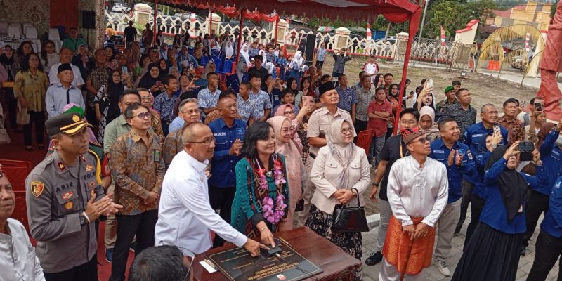 Walikota Asripan Nani Resmikan Gedung Perpustakaan Daerah Kota Kotamobagu