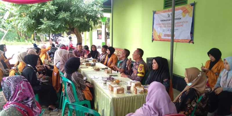 Satbinmas Polres Pringsewu Ajak Warga Ciptakan Suasana Yang Aman dan kondusif