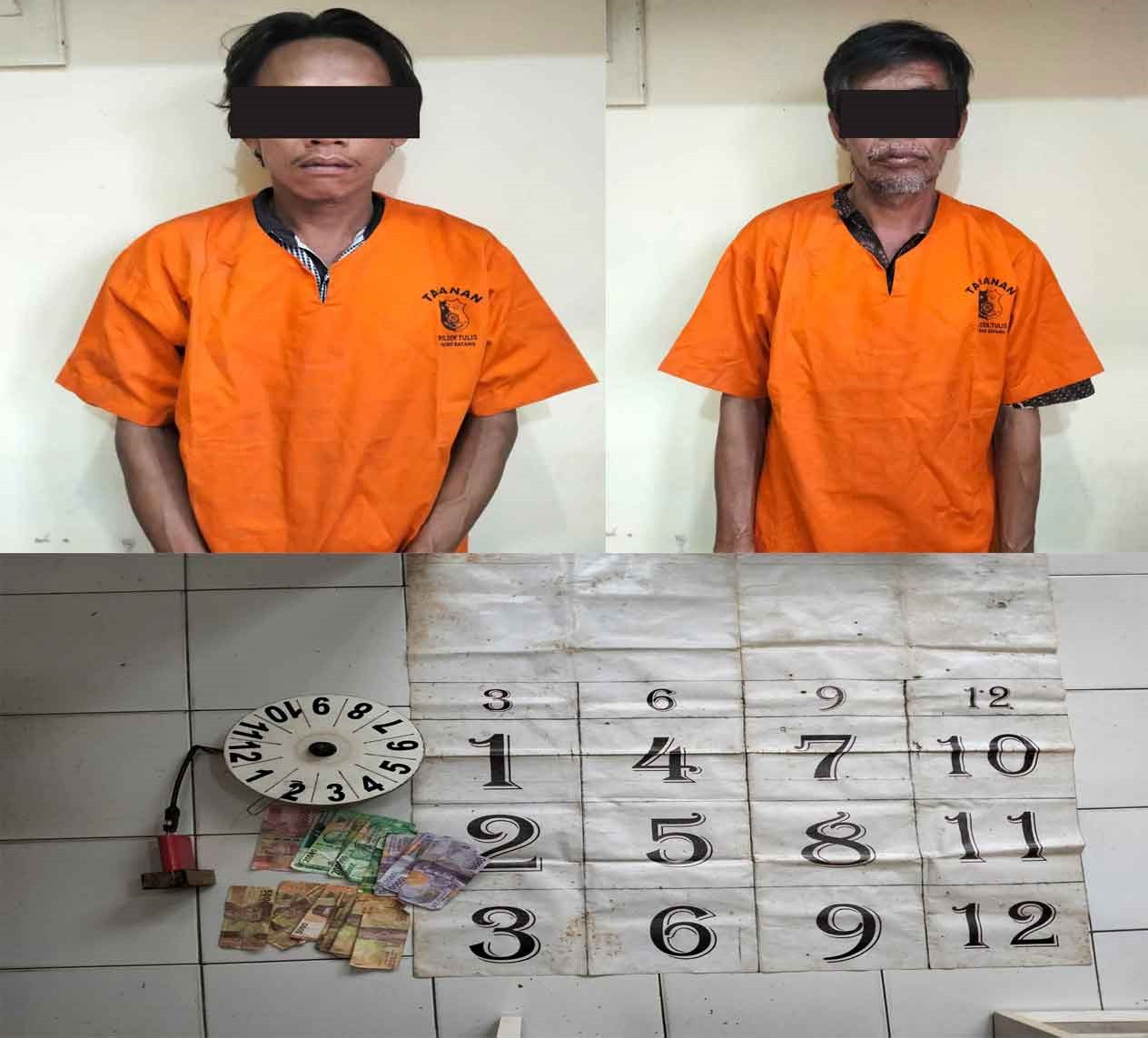 Polisi Grebek Judi Rolet, Dua Bandar Ditangkap
