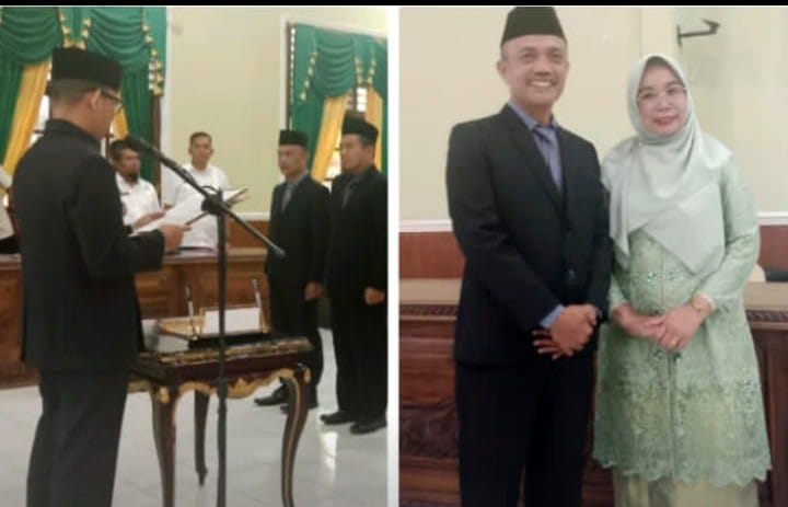 Pelantikan Jabatan Tinggi Pratama, Suryadi Resmi Menjabat Kepala Dinas ( Disdukcapil ) Kab OKU