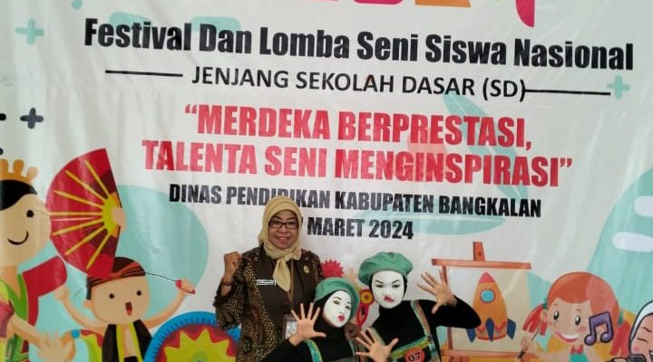 UPTD SDN Kemayyoran1 Mewakili Kecamatan Bangkalan, Sukses Raih Juara 1 pantomim Lomba FLS2N
