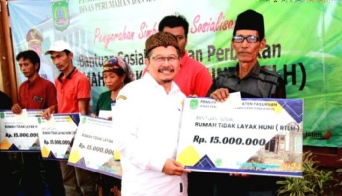 Tahun 2024 Ini, Dinas Perkim Kabupaten Pasuruan Targetkan 568 Rumah Dapat Program RTLH.Tahun 2024 Ini