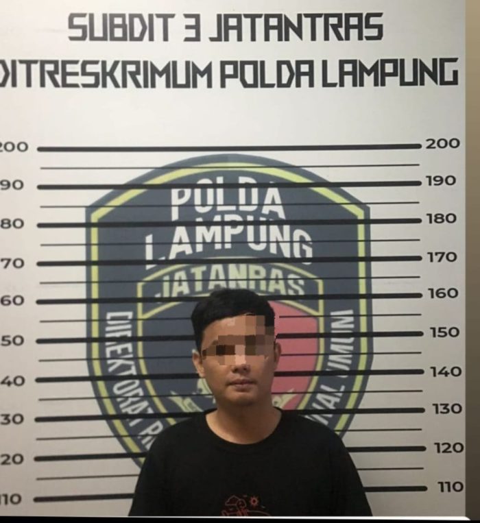 Miris “Tak Terima Ditegur di Jalan, Pemotor di Bandar Lampung Aniaya Warga Ditangkap polisi