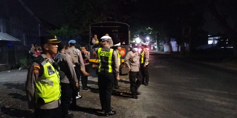 Ciptakan Kondusifitas Wilayah, Polres Pasuruan Gelar Patroli Cipta Kondisi