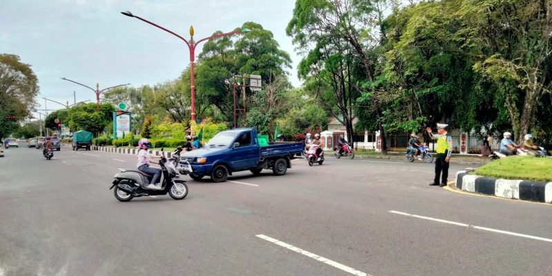 Ditlantas Polda Kalteng Gelar Gatur Selama Bulan Ramadan