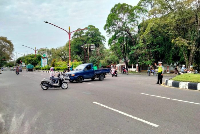 Ditlantas Polda Kalteng Gelar Gatur Selama Bulan Ramadan