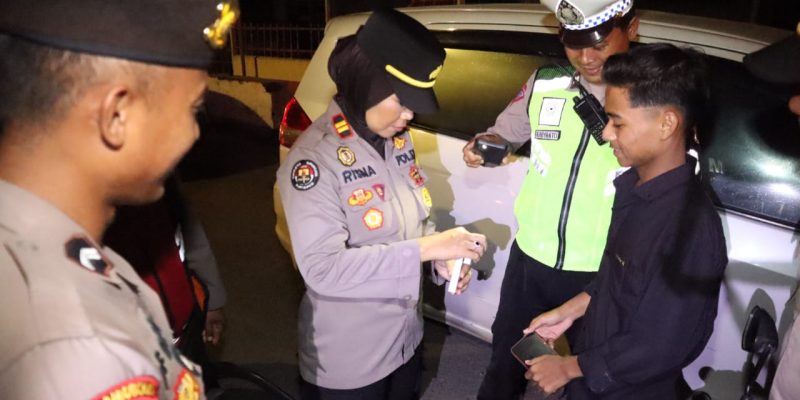 Polres Bangkalan Maksimalkan Patroli Sahur On The Road Cegah Perang Sarung